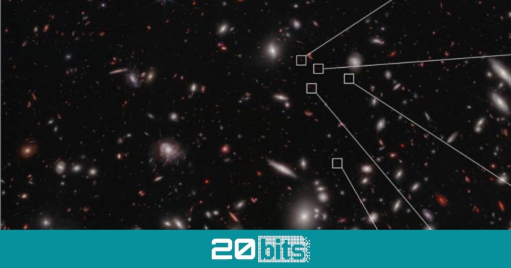 Le télescope spatial Webb capture 7 galaxies à « seulement » 650 millions d’années du Big Bang