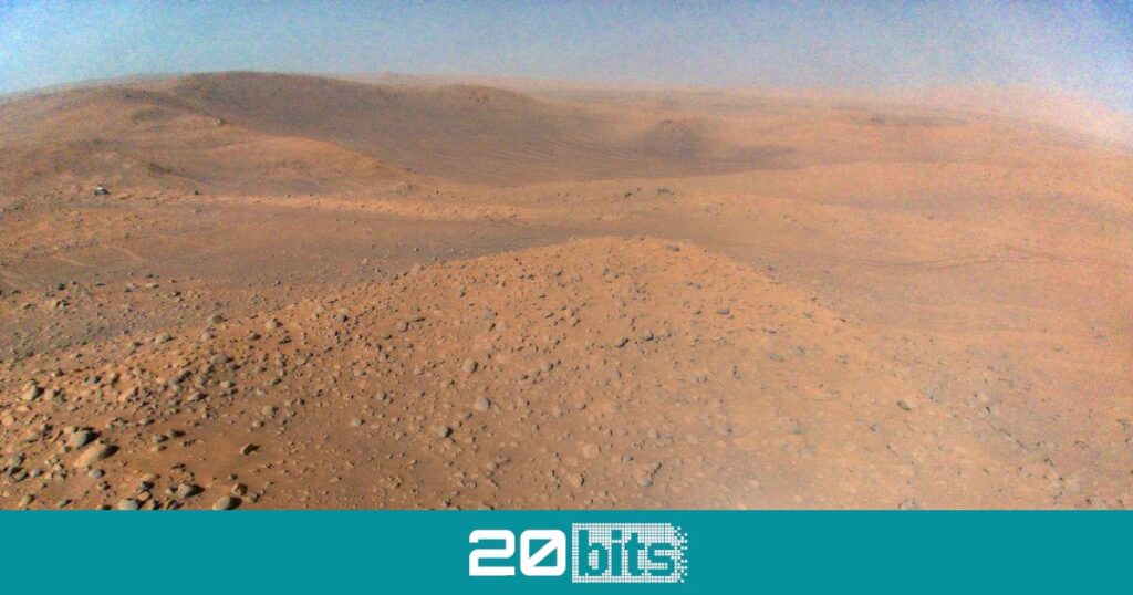 Le 51e vol de l’hélicoptère Ingenuity sur Mars laisse cette photo nette de la planète rouge pour l’histoire.