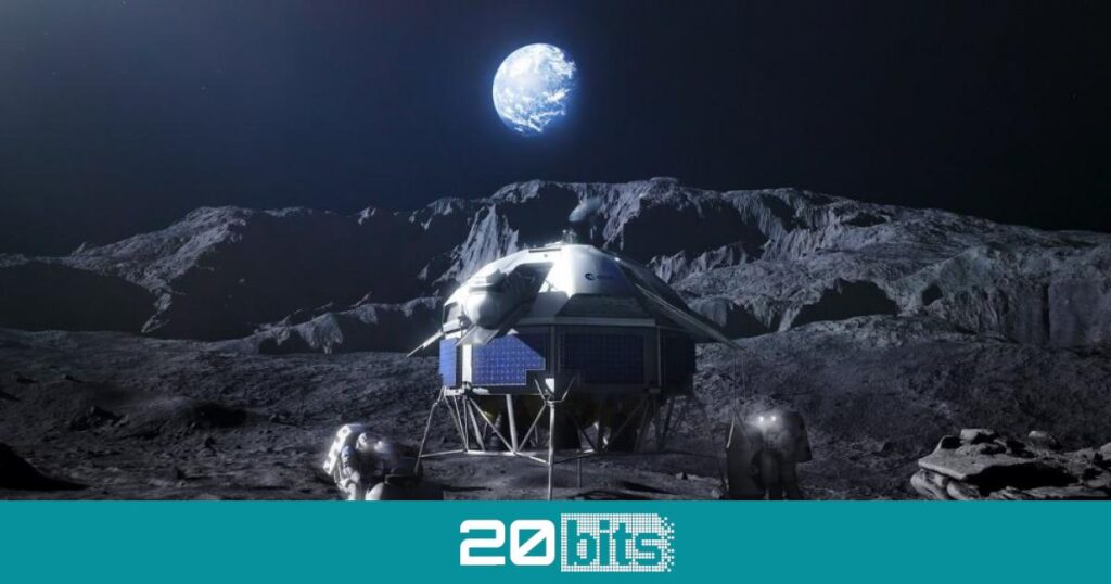 Le premier atterrisseur lunaire européen recréé en réalité virtuelle