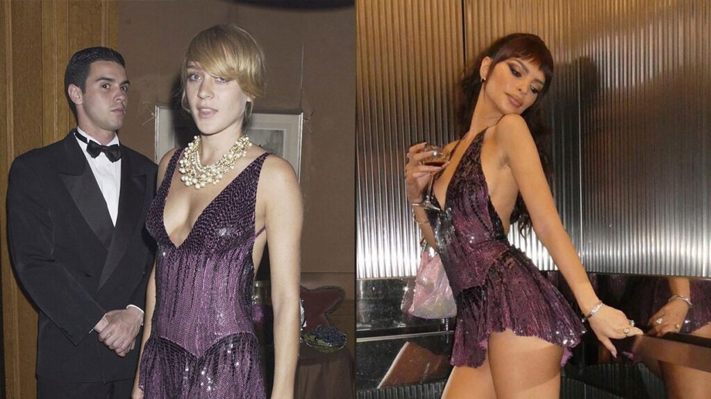 La robe Versace vintage d’Emily Ratajkowski a été portée par une autre « it girl » il y a 21 ans.