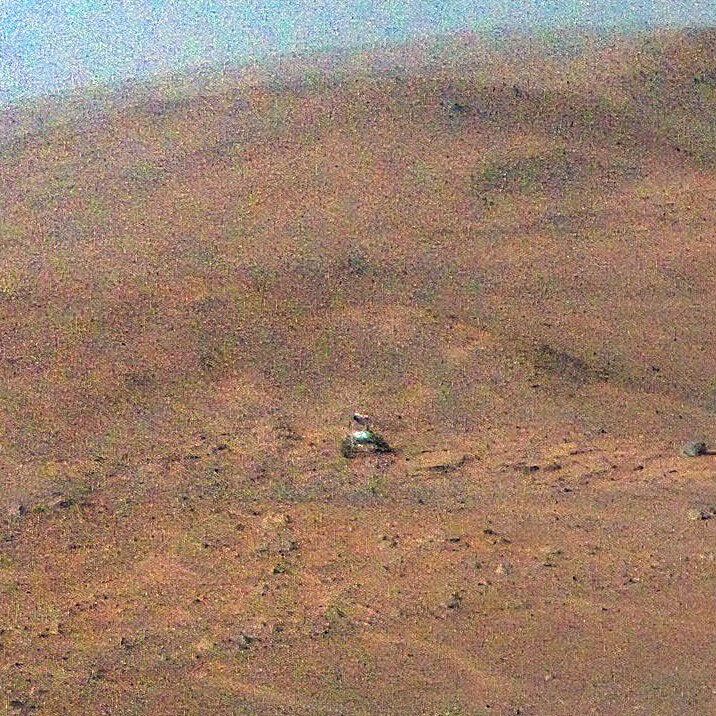 Persévérance du Rover sur Mars.