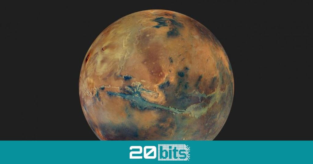 Mars en couleurs : l’ESA publie de nouvelles images époustouflantes de la planète rouge
