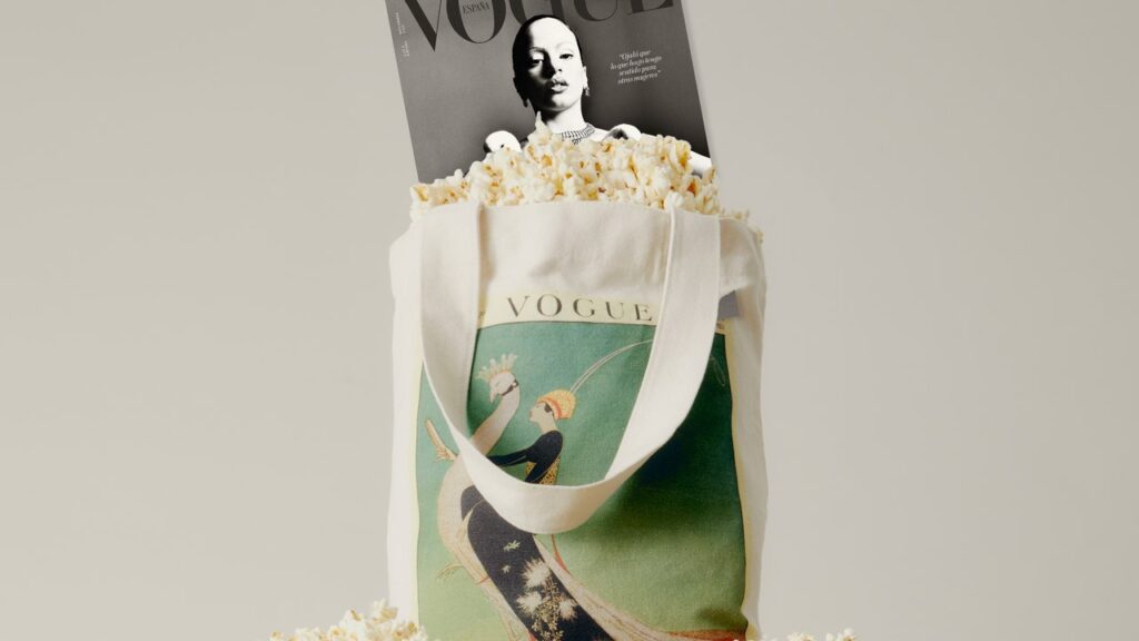 C’est le seul sac que vous voudrez collectionner : celui qui accompagne le numéro de novembre de « Vogue ».