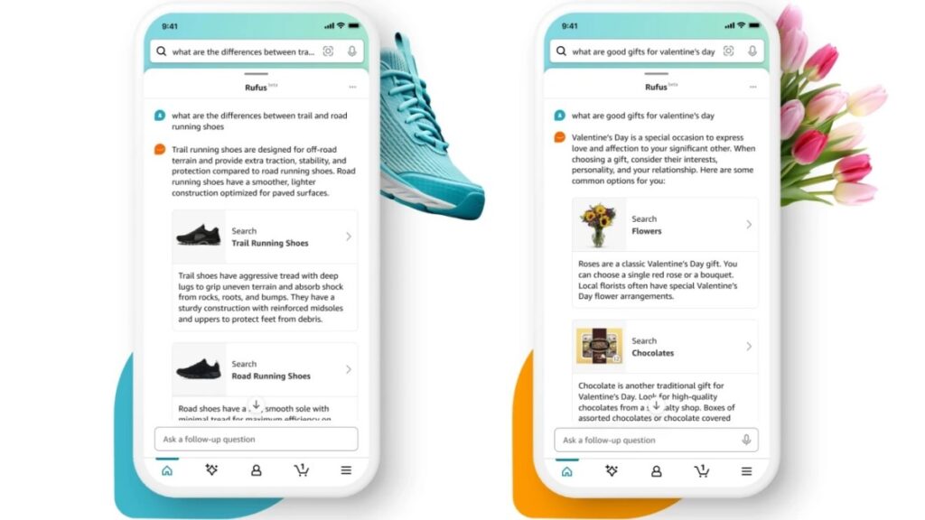 Amazon lance « Rufus », un assistant d’achat IA dans son application mobile