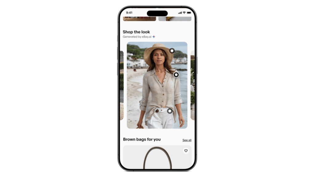eBay ajoute à son application iOS une fonction « shop the look » alimentée par l’IA